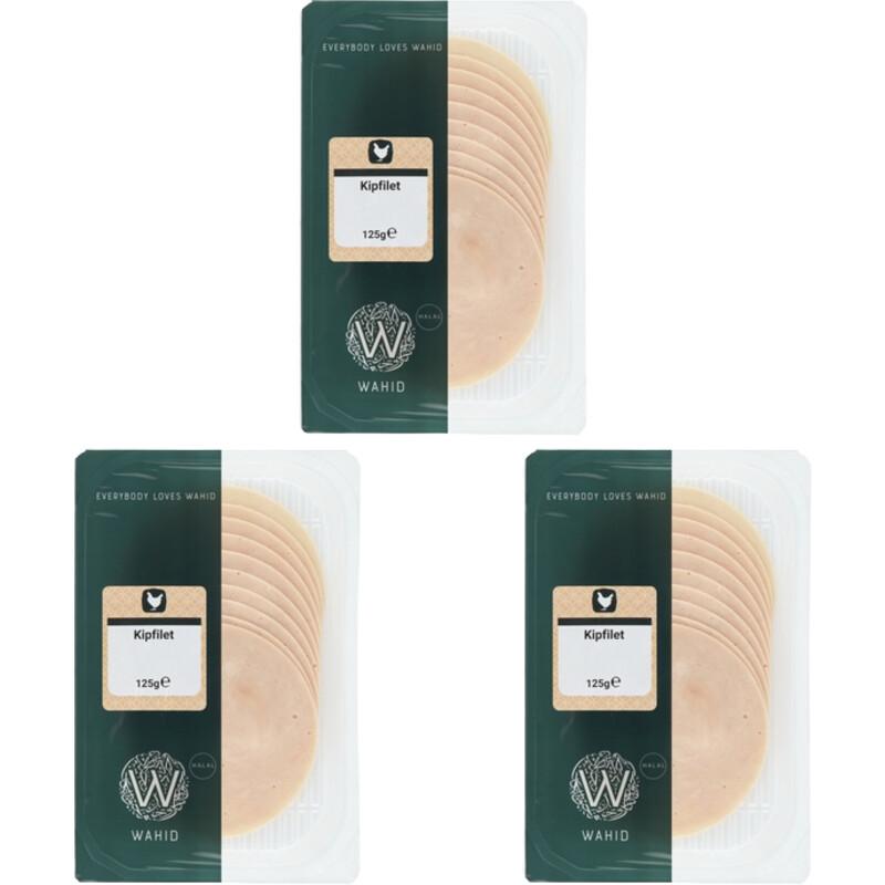 Wahid Wahid kipfilet 3-pack