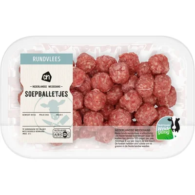 AH Rundersoepballetjes