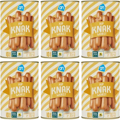 AH Kip knakworst 6-pack