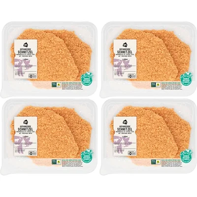 AH Gepaneerde schnitzel 4-pack