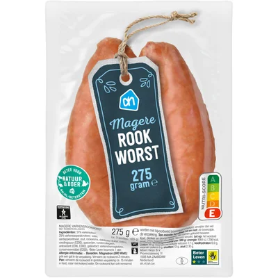 AH Rookworst mager