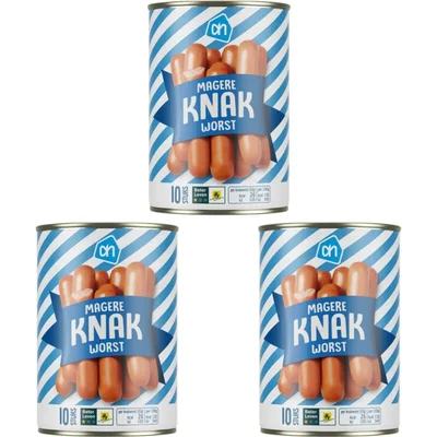 AH Magere knakworst 3-pack