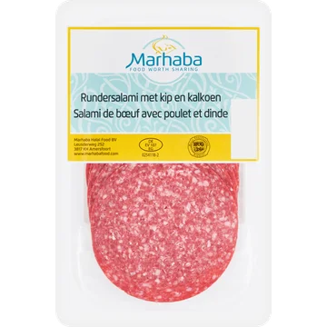 Marhaba Rundersalami met kip en kalkoen