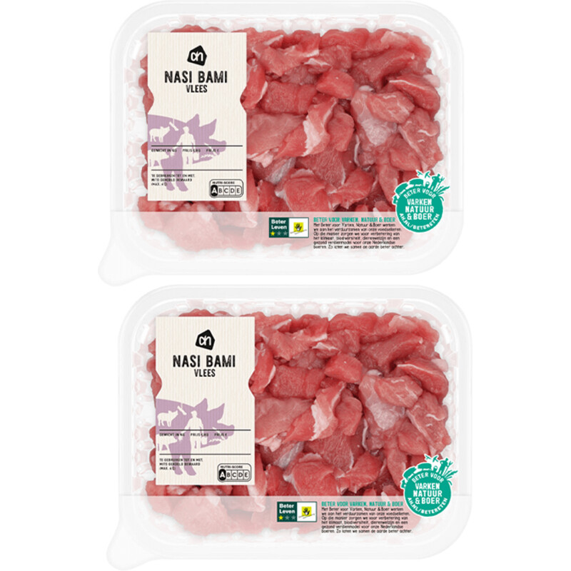 AH Nasi bamivlees 2-pack