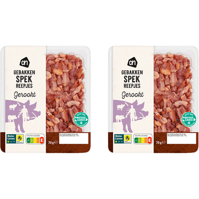 AH Uitgebakken spekreepjes 2-pack