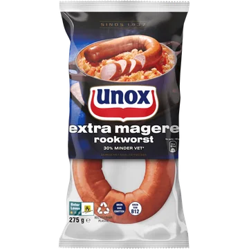 Unox Extra magere rookworst