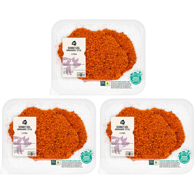 AH Schnitzel Hongaarse stijl 3-pack