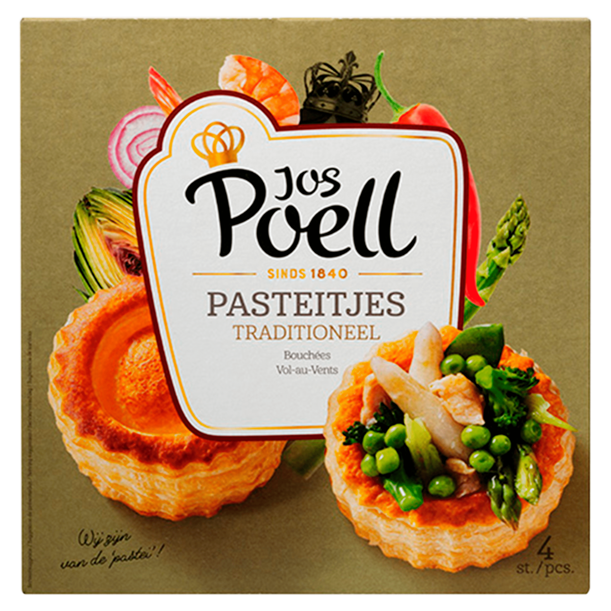 Jos Poell Pasteitjes traditioneel