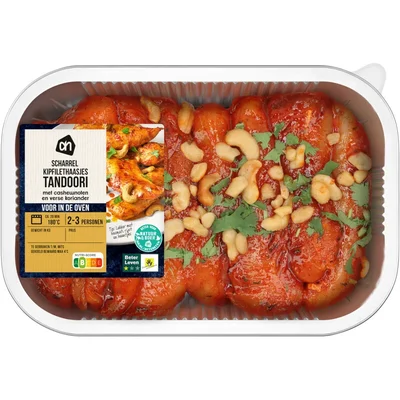 AH Ovenschotel scharrel kiphaasjes tandoori