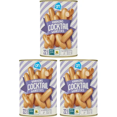 AH Cocktailworstjes 3-pack