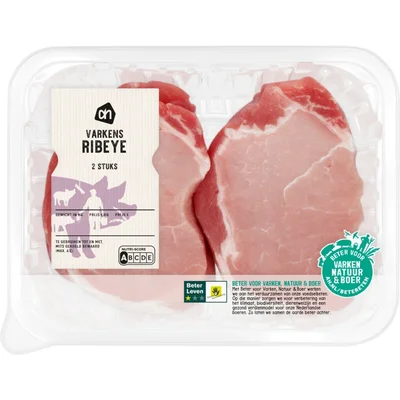 AH Varkensribeye naturel
