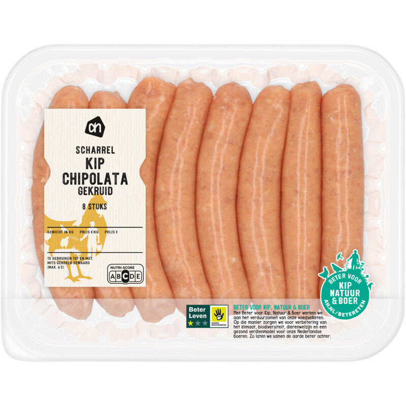 AH Scharrel kipchipolata gekruid