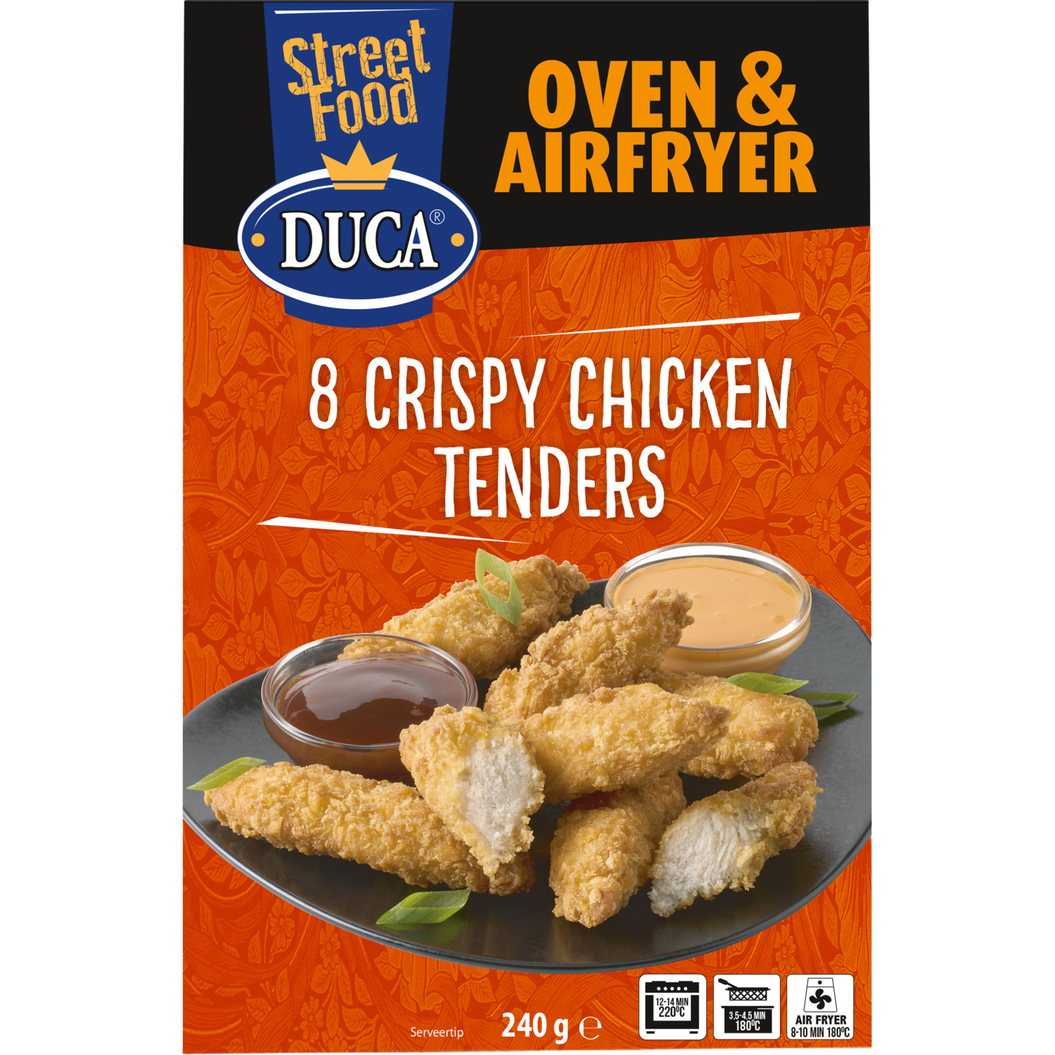 Duca 8 crispy chicken tenders