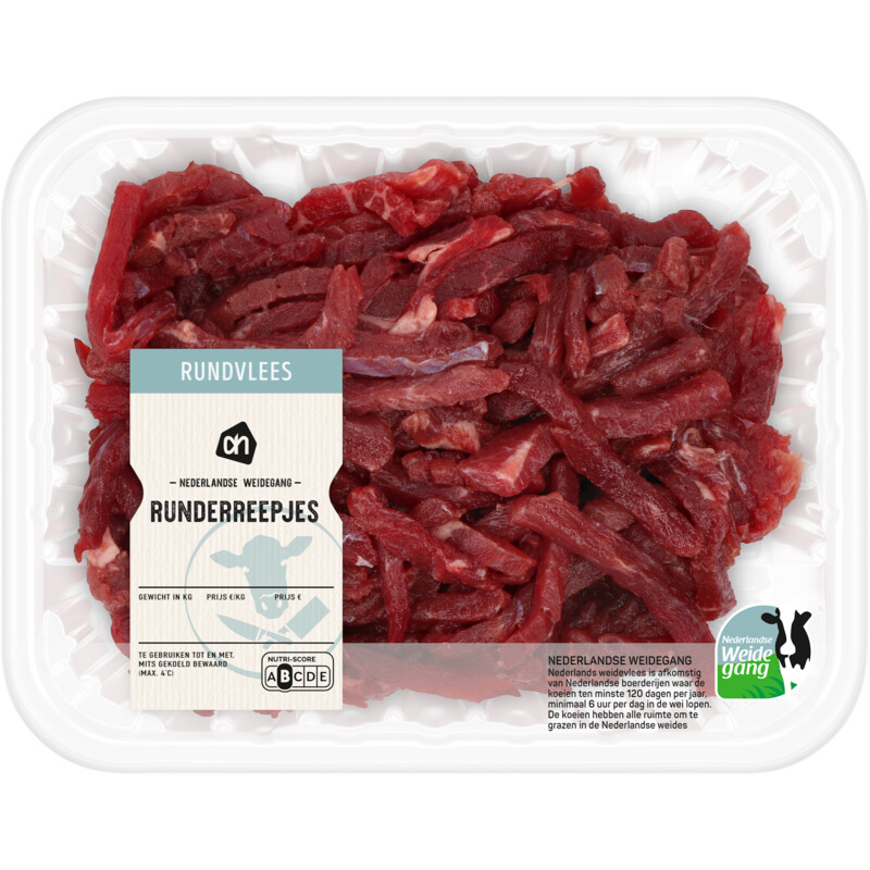 AH Runderreepjes naturel