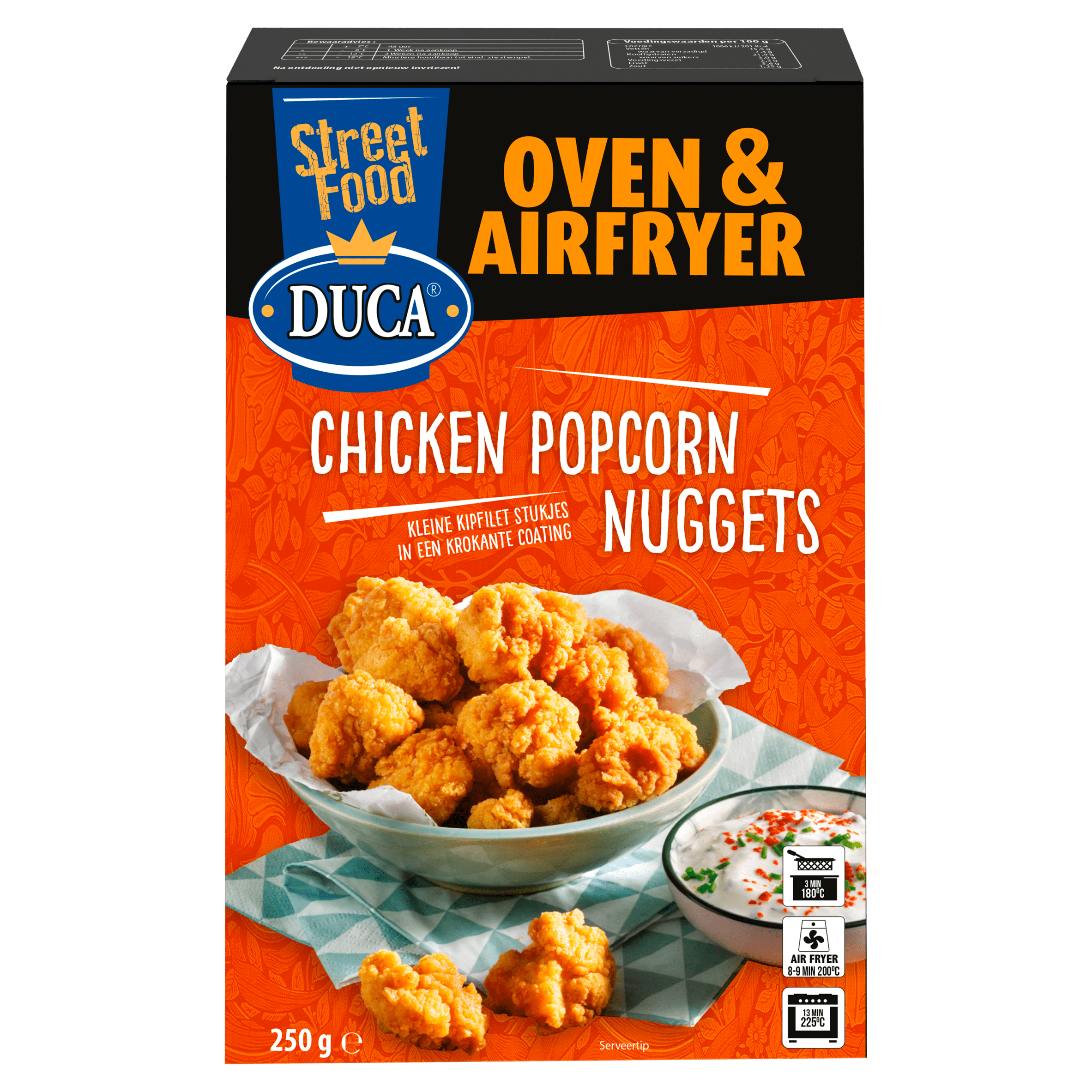 Duca Chicken popcorn nuggets