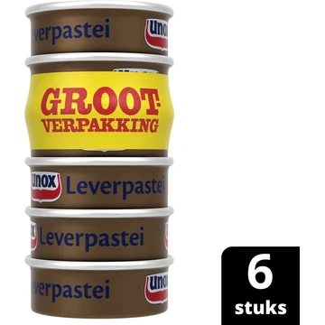 Unox Leverpastei 6-pack
