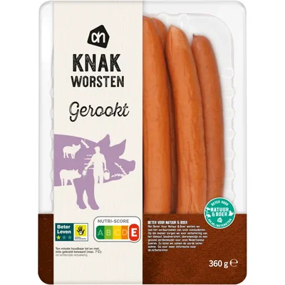 AH Gerookte knakworsten