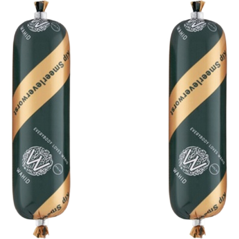 Wahid Smeerleverworst 2-pack