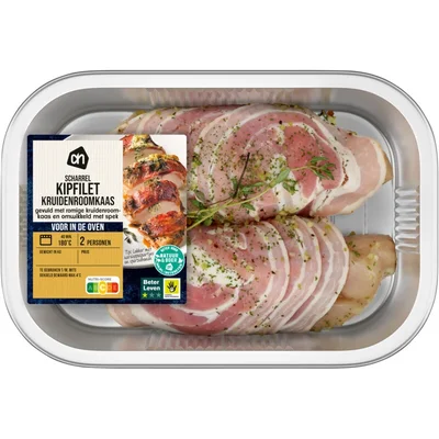 AH Ovenschotel kipfilet kruidenroomkaas