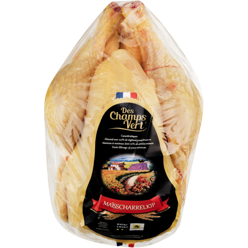 Des Champs Vert Franse scharrel maiskip