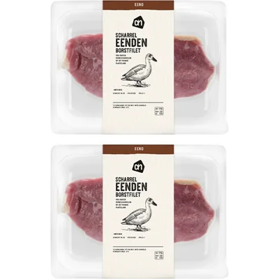 AH Eendenborstfilet scharrel 2-pack