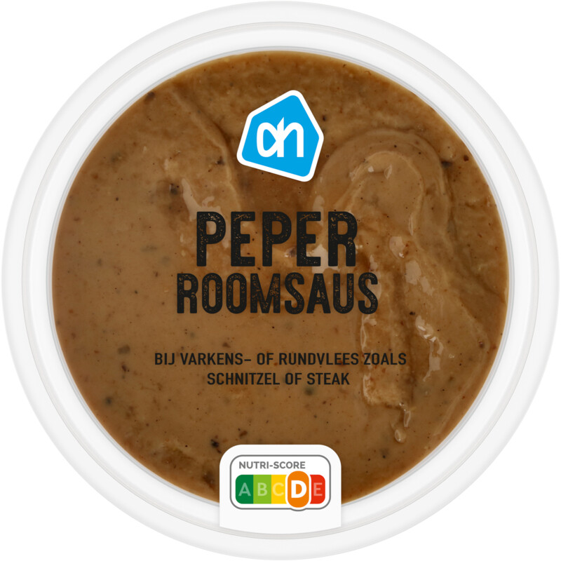AH Peper roomsaus met scheutje cognac