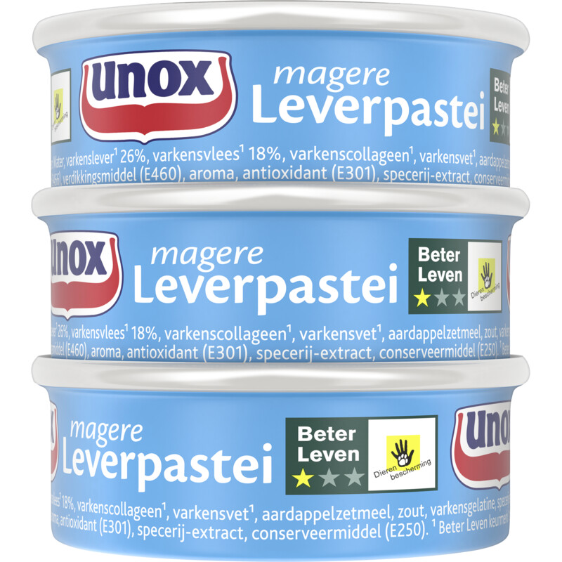 Unox Magere leverpastei