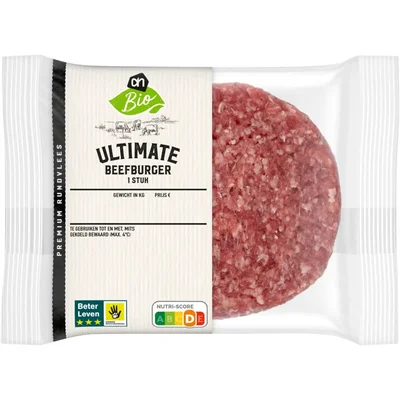 AH Biologisch Ultimate beefburger