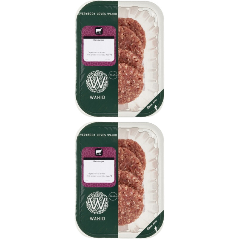 Wahid Hamburgers 2-pack