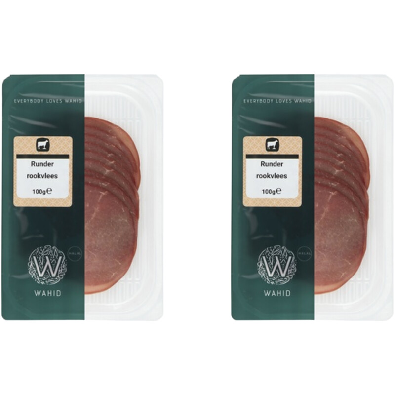 Wahid Runderrookvlees 2-pack