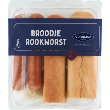 Compaxo Broodje rookworst