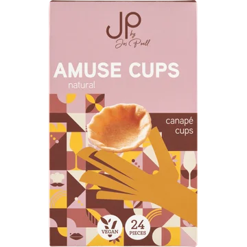 JP by Jos Poell Krokante cupjes naturel