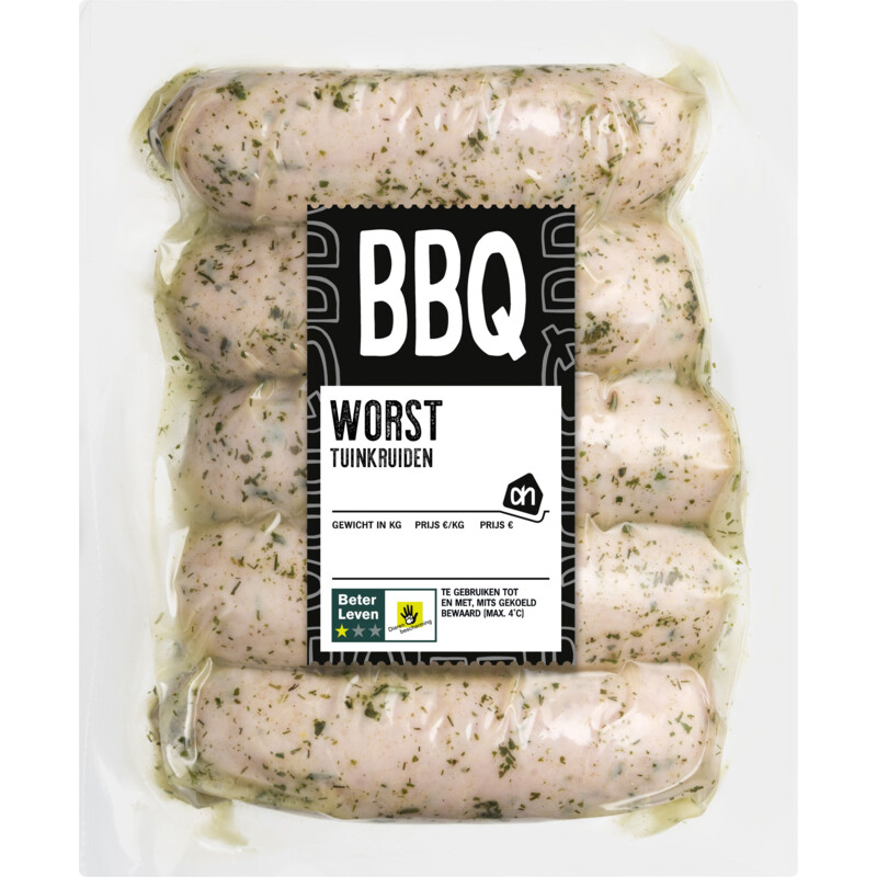AH BBQ worst tuinkruiden