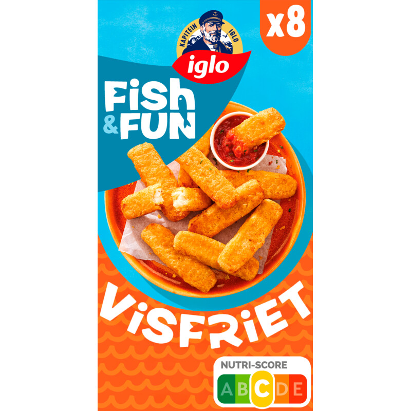 Iglo Fish&fun visfriet