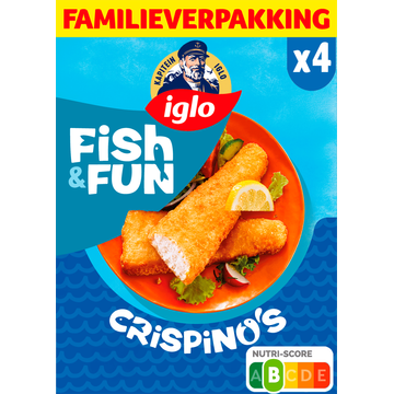 Iglo Fish&fun crispino's familieverpakking