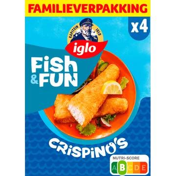 Iglo Fish&fun crispino's familieverpakking