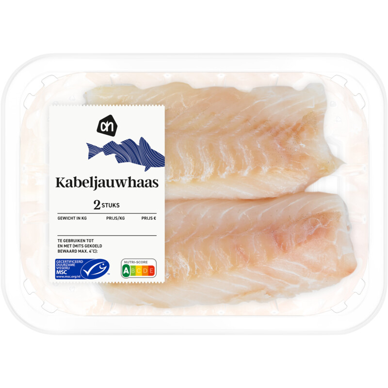 AH Kabeljauwhaas (2 stuks) MSC