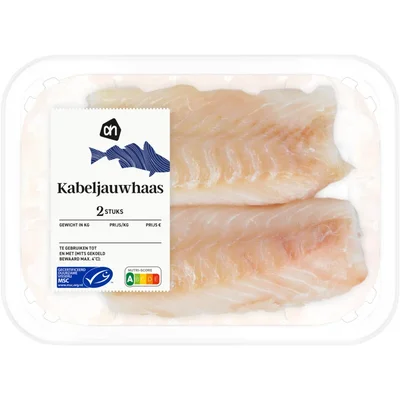AH Kabeljauwhaas (2 stuks) MSC