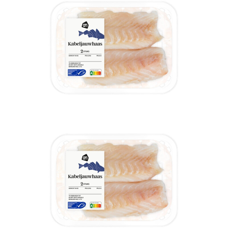 AH Kabeljauwhaasje 2 stuks 2-pack