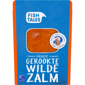 Fish Tales Sockeye gerookte wilde zalm