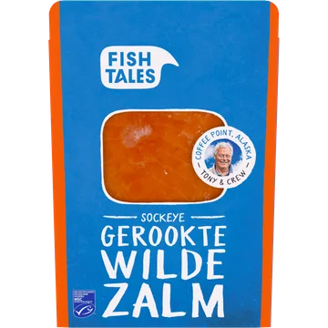 Fish Tales Sockeye gerookte wilde zalm