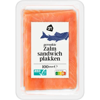 AH Sandwich zalmplakken