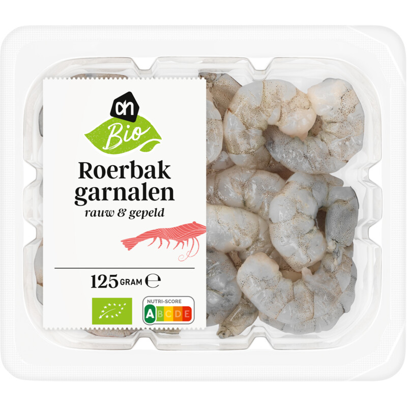 AH Biologisch Roerbakgarnalen
