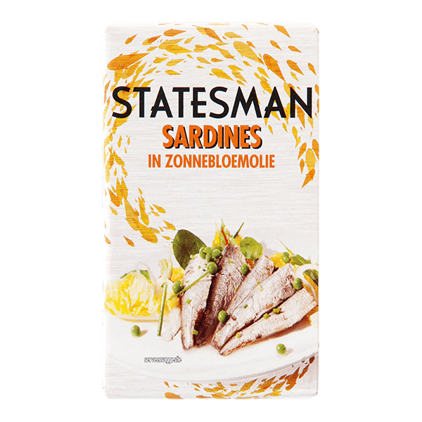 Statesman Sardines in zonnebloemolie