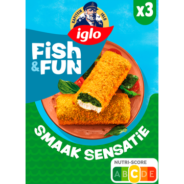 Iglo Fish&fun smaak sensatie