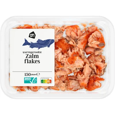 AH Warmgerookte zalm flakes