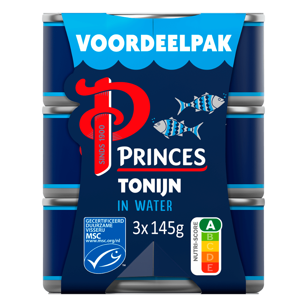 Princes Tonijnstukken olijfolie voordeelpak