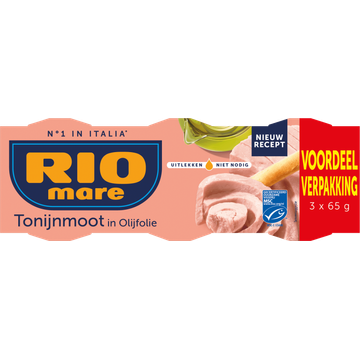 Rio Mare Tonijnmoot in olijfolie 3-pack