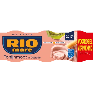 Rio Mare Tonijnmoot in olijfolie 3-pack