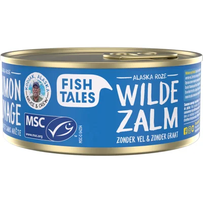Fish Tales Wilde zalm zonder vel & graat